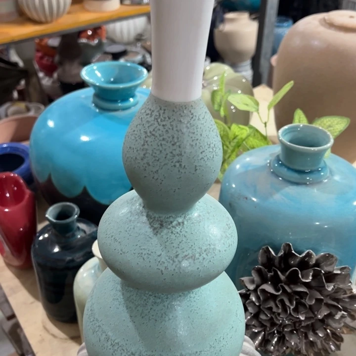 陶瓷花瓶摆件外贸出口微瑕捡漏