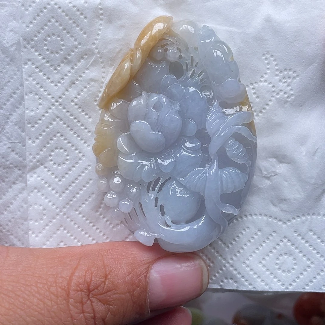 颈饰未镶嵌翡翠翡玉缘翡翠