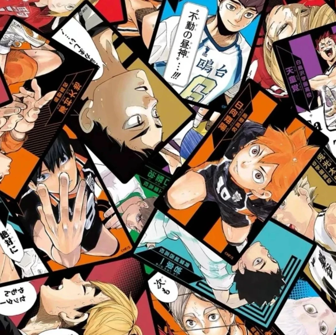 『日谷 』排球少年 休闲聚会卡牌桌游 1包5张（默认代拆）