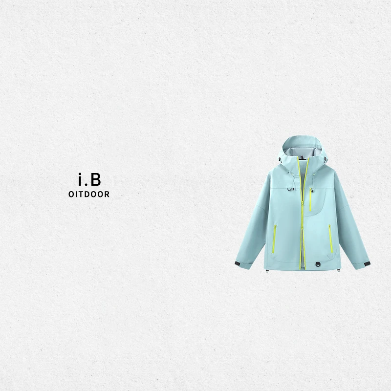 【25春款预定】『格纹杜邦“静音配方”』山壳系压胶连帽户外冲锋衣外套