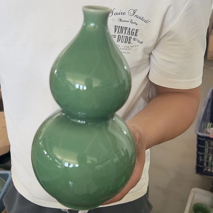 龙泉云间青瓷小米茶器