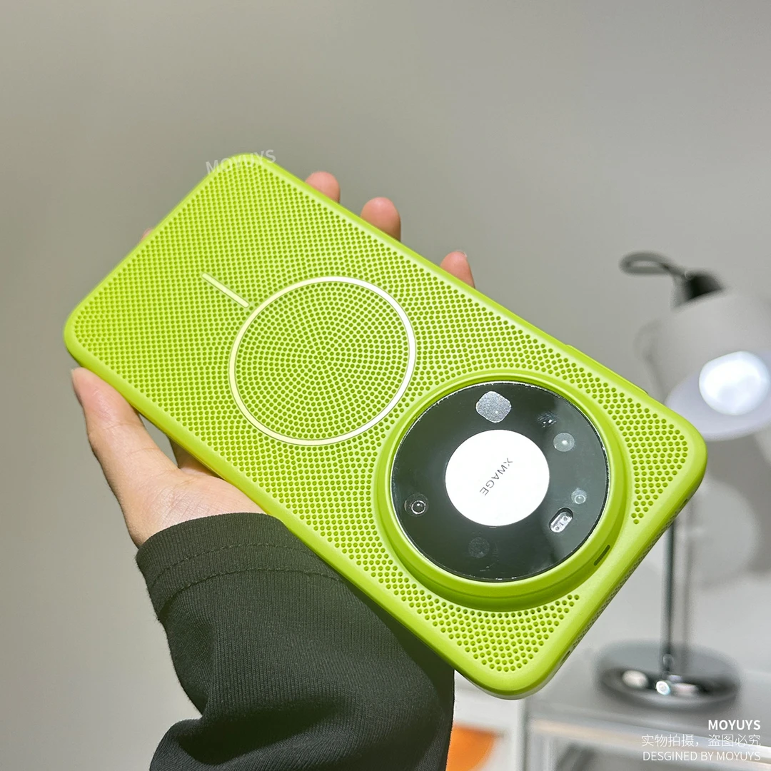 适用华为mate80手机壳磁吸mate80promax超薄散热mt80/70/60pro硬