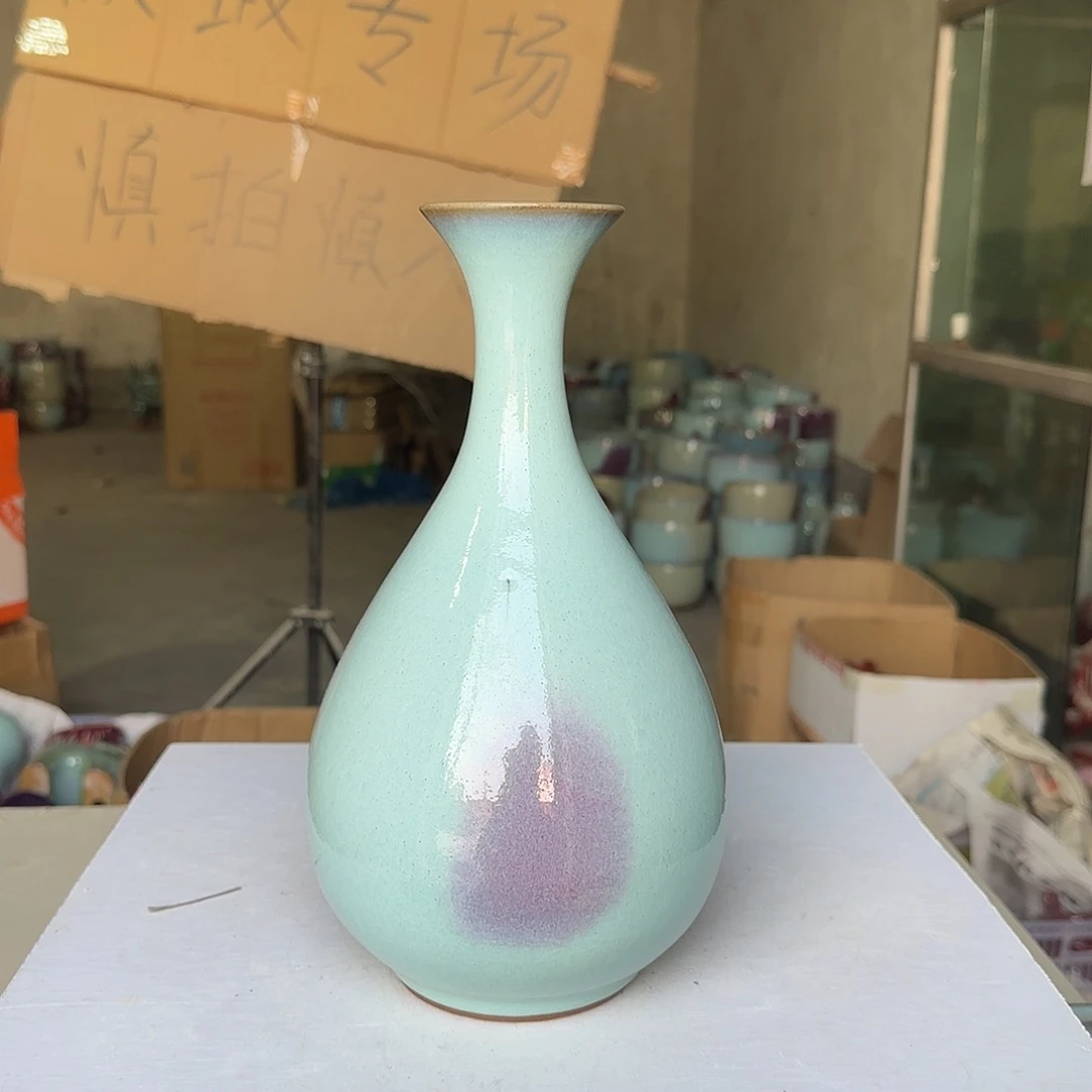 陶摆件郑家钧瓷摆件微瑕