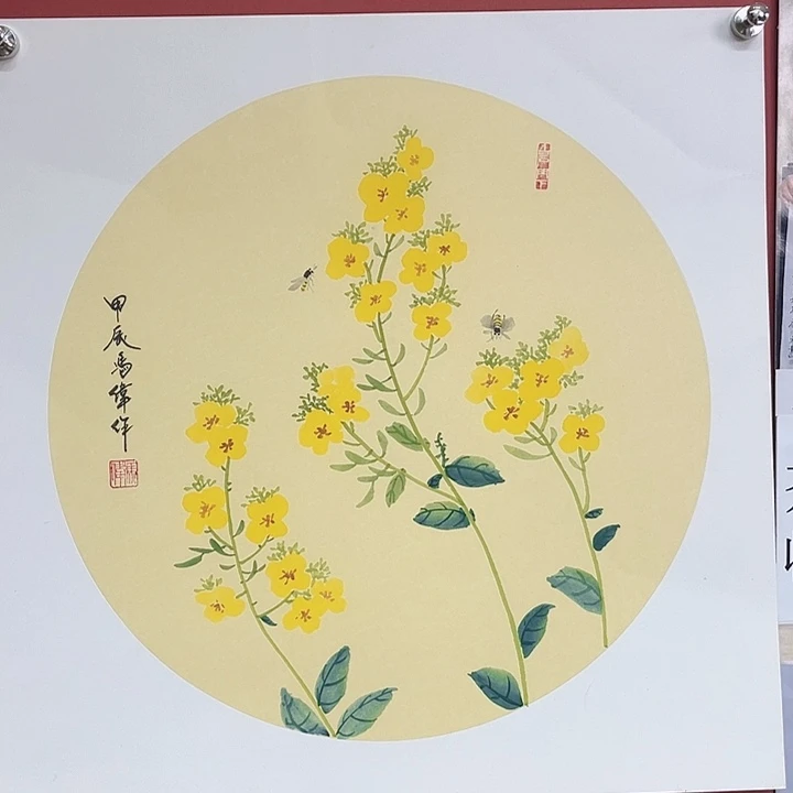 国画冯老师手绘作品