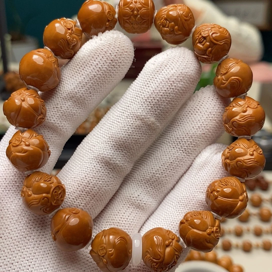 核桃手串/手链1.35可爱财神