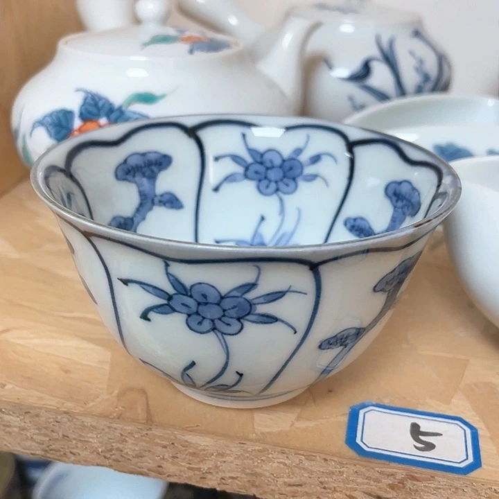 瓷片014 一人直播，看品直播间说序号