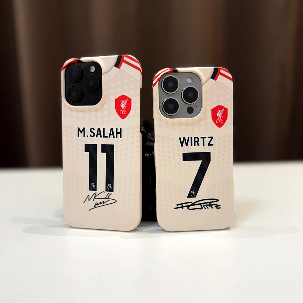 25-26利物浦客场球衣iphone13XR 16pro MAX 15Pro plus手机壳