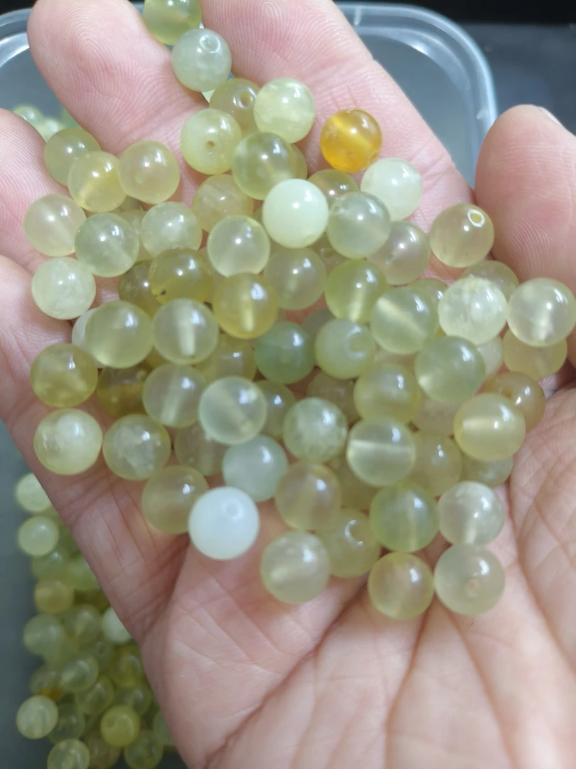 岫玉卡8透辽阳100颗不保无暇看好拍