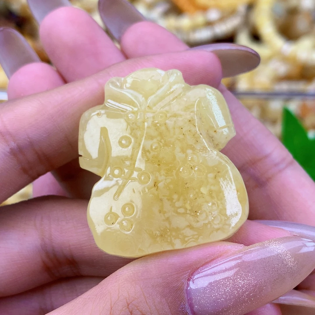 琥珀未镶嵌珠宝奇石