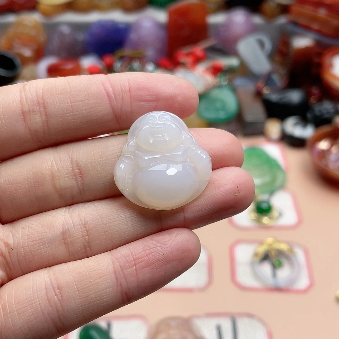 玛瑙/玉髓颈饰合金逢