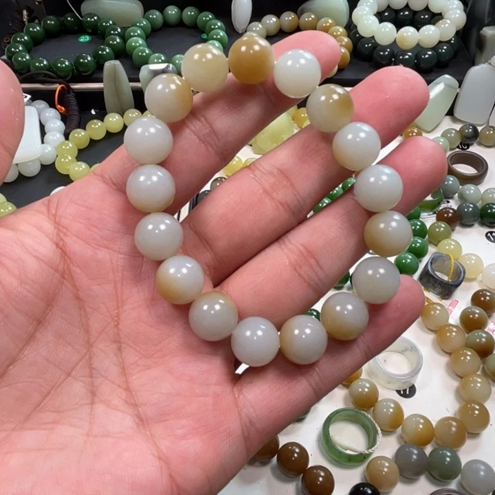未镶嵌手串和田玉