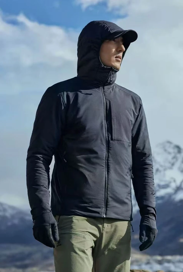 JJ-AC80新款棉服轻量化户外防风防水P棉更轻更暖徒步登山