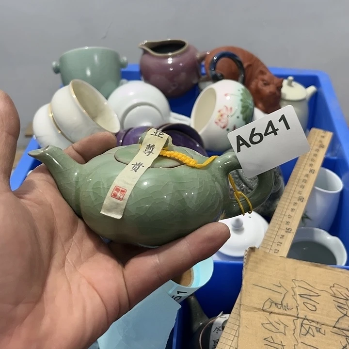 风***1茶具默认微瑕瓷器、茶具、壶、摆件，介意勿拍