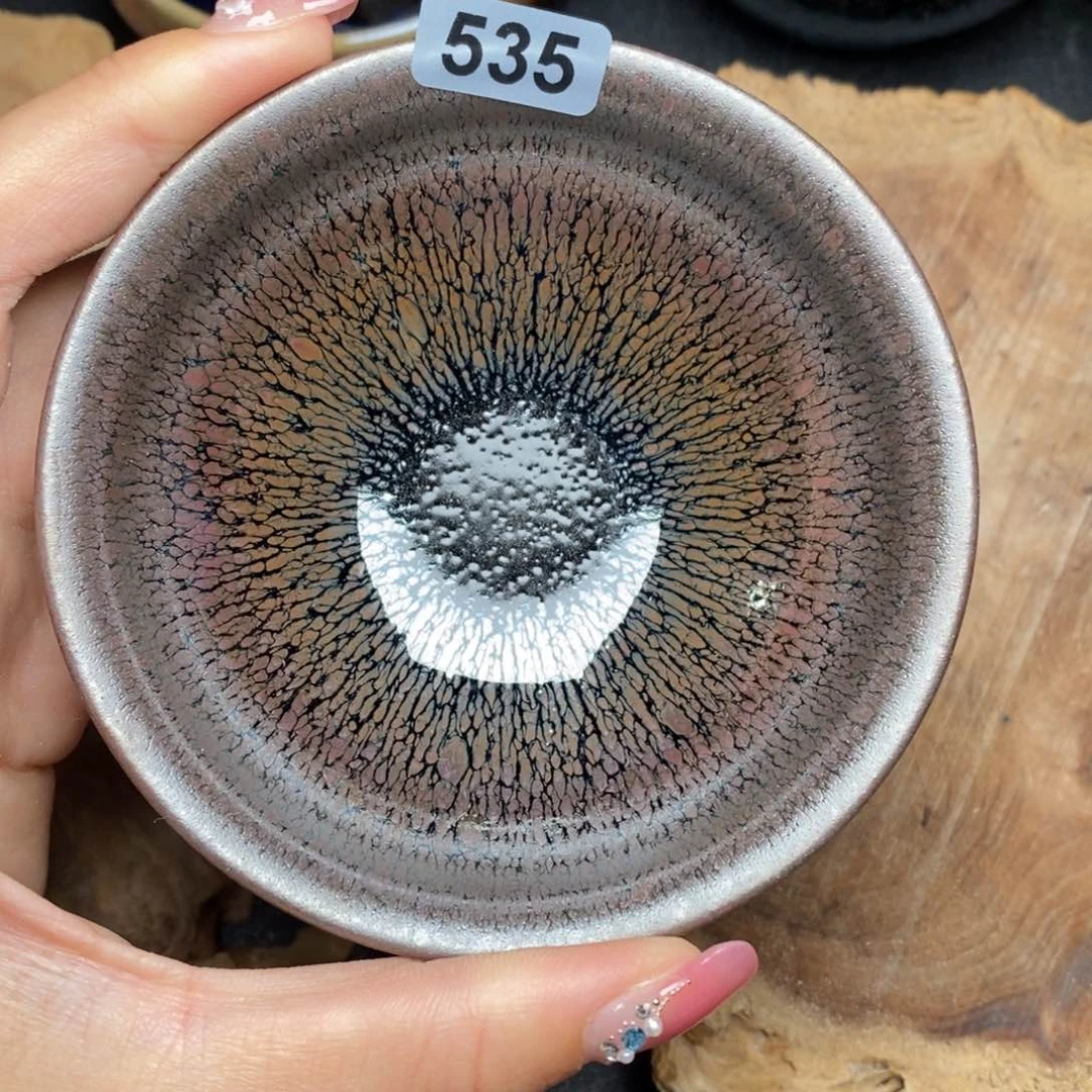 茶盏建窑建盏主人杯535