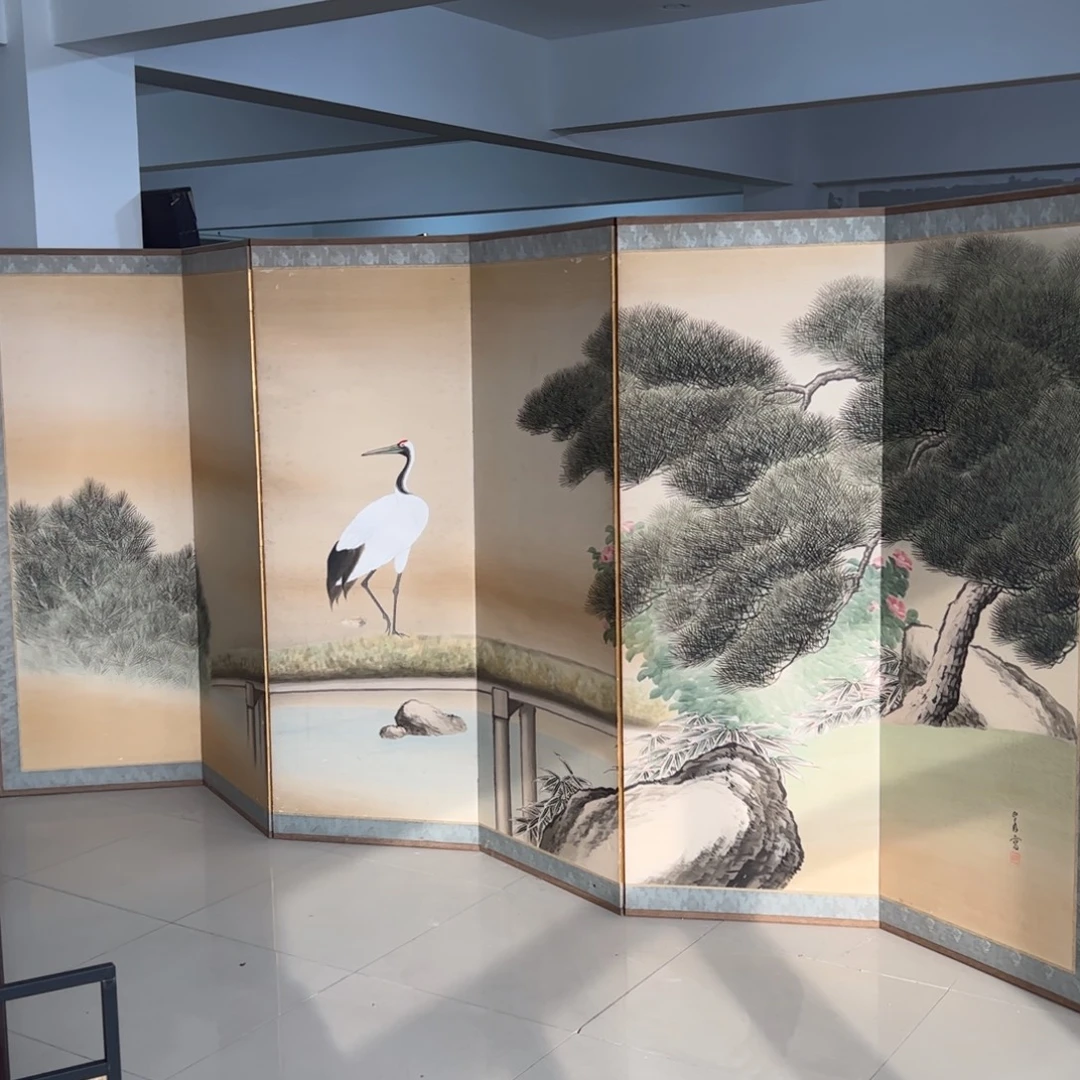 绘画屏风框画屏风框画