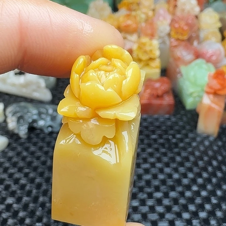 青田石真真正正章