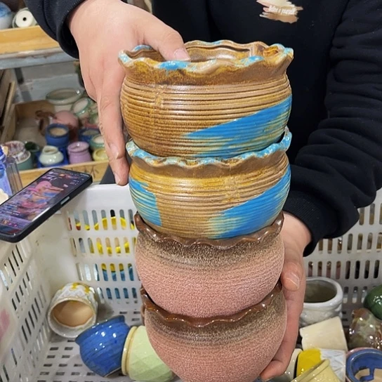 陶瓷高温陶瓷多肉花盆