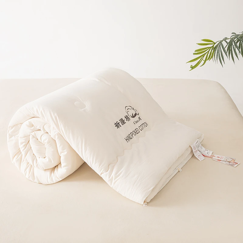 【有氧被双人四季款】新疆长绒棉花被亲肤透气保暖四季被柔软幼儿园