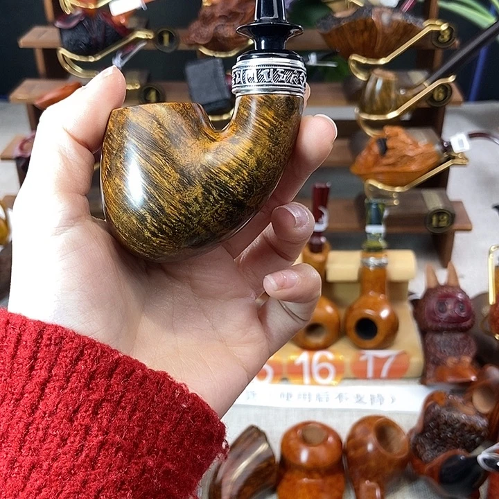 德***哥石楠木深色转运叼斗