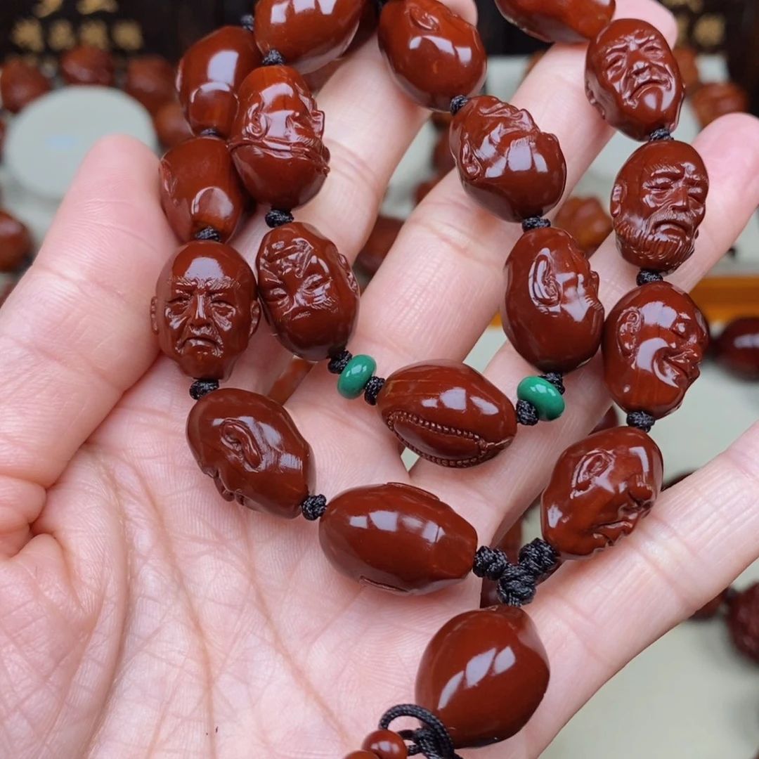 橄榄核吊坠大*十八罗汉