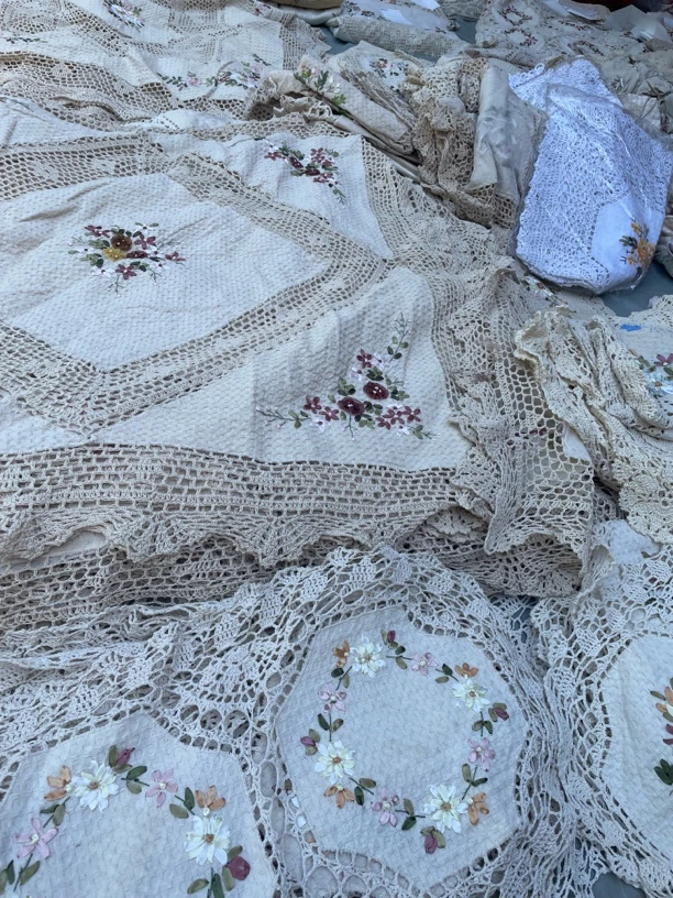 链接选号  大库存手工老货盖巾