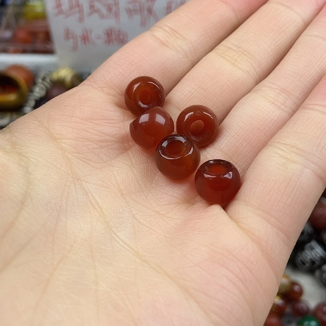玛瑙/玉髓未镶嵌玛瑙配珠玛瑙散珠