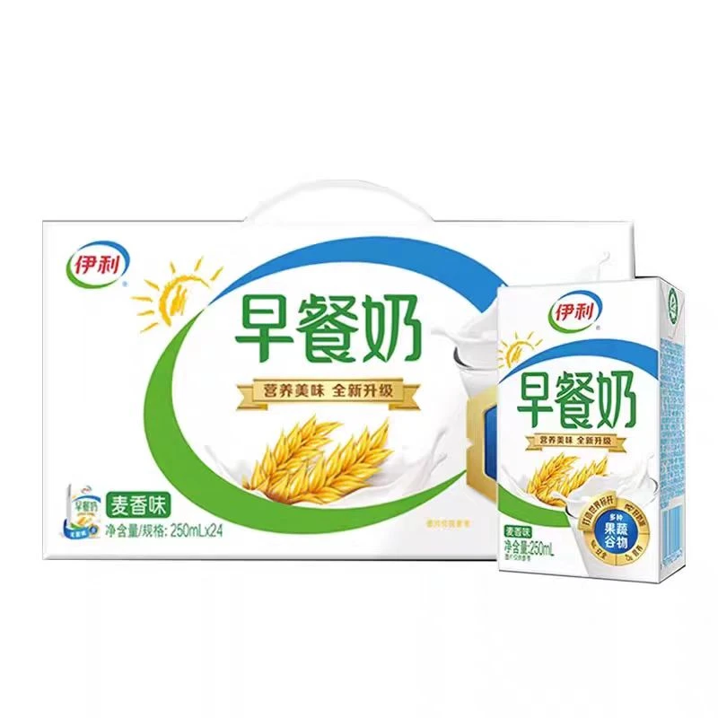 【临期处理 京东快递次日达】（9月产）伊利早餐奶250ml*24*1儿童营养成长严选正品 早餐奶整箱介意勿拍