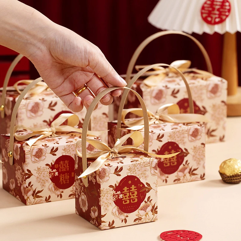 中式典雅婚庆喜糖礼盒奢华设计