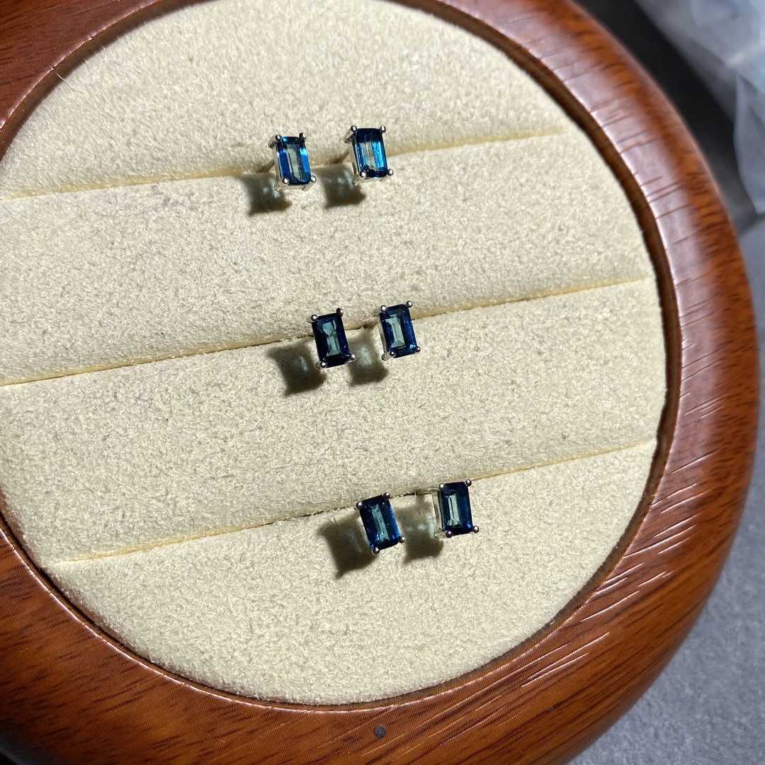 托帕石耳钉  多样性发其一【TPS0003】