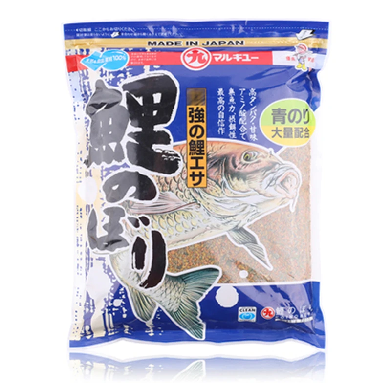 【鲤鱼旗】丸九正品进口饵料鲤鱼旗鲤鱼饵料800g