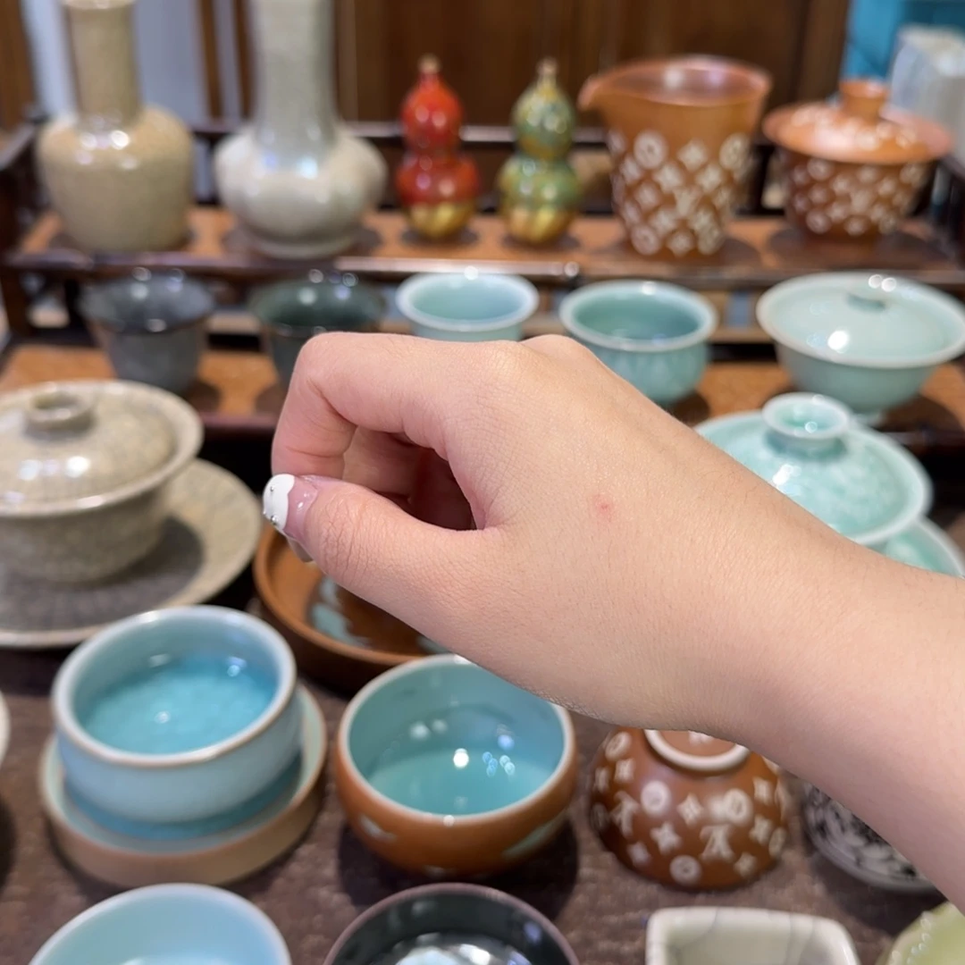 春***芦龙泉青瓷小满青瓷