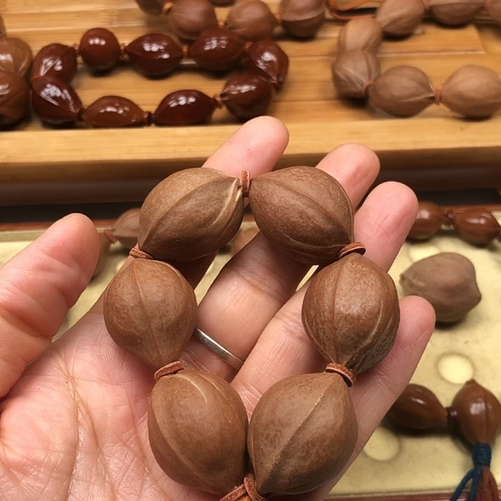手串橄榄核梅林铁核20 X28手捻