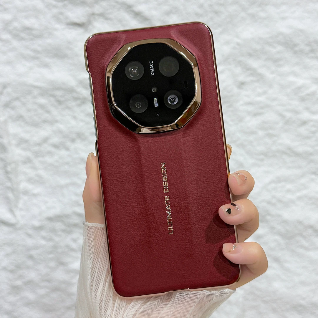 适用华为mate70pro手机壳新款皮纹mate70pro+优享版高70pro保护套