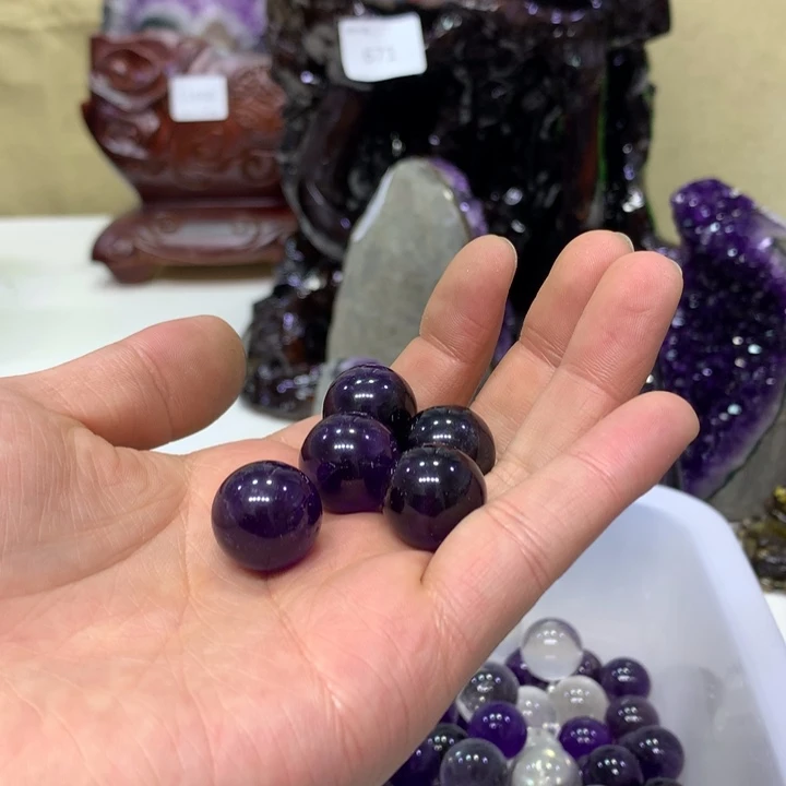 水晶紫水晶未镶嵌风**静1760