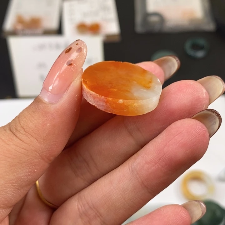 *****翡翠未镶嵌戒指06有纹