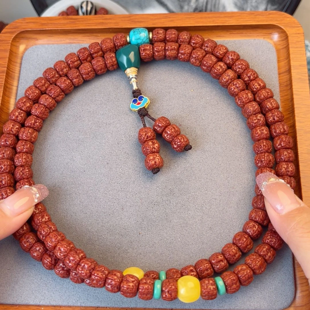 金刚菩提吊坠藏式直切一代龙