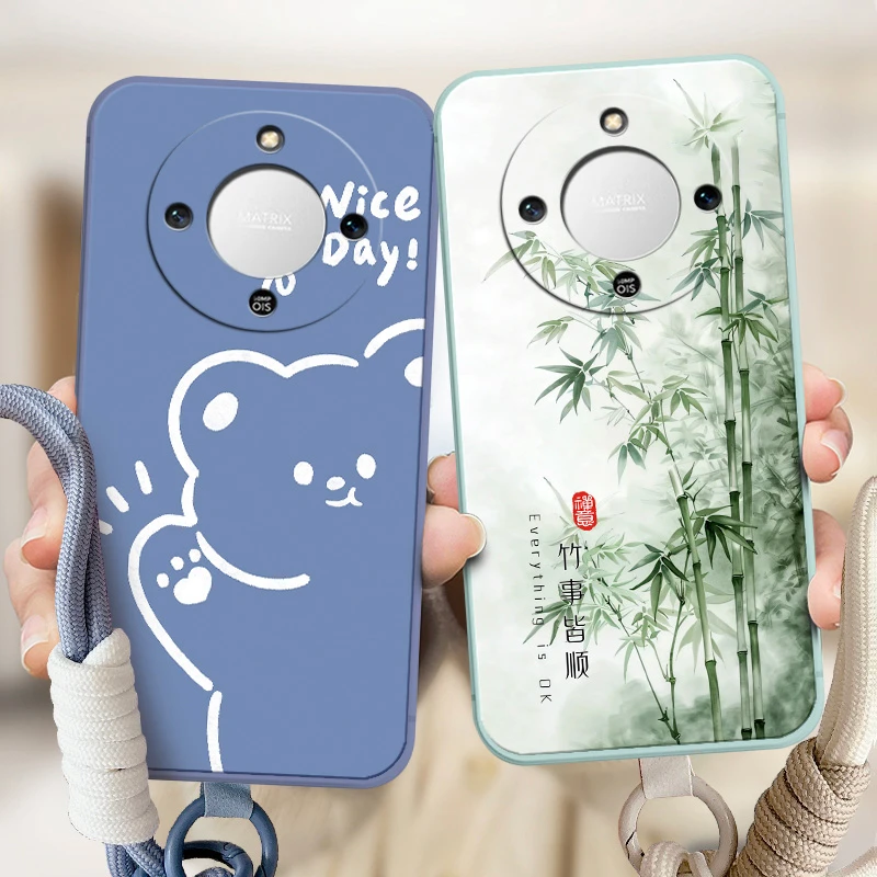 适用华为荣耀x70手机壳MTN-AN80可爱荣誉X7o卡通男女Ryx70保护套