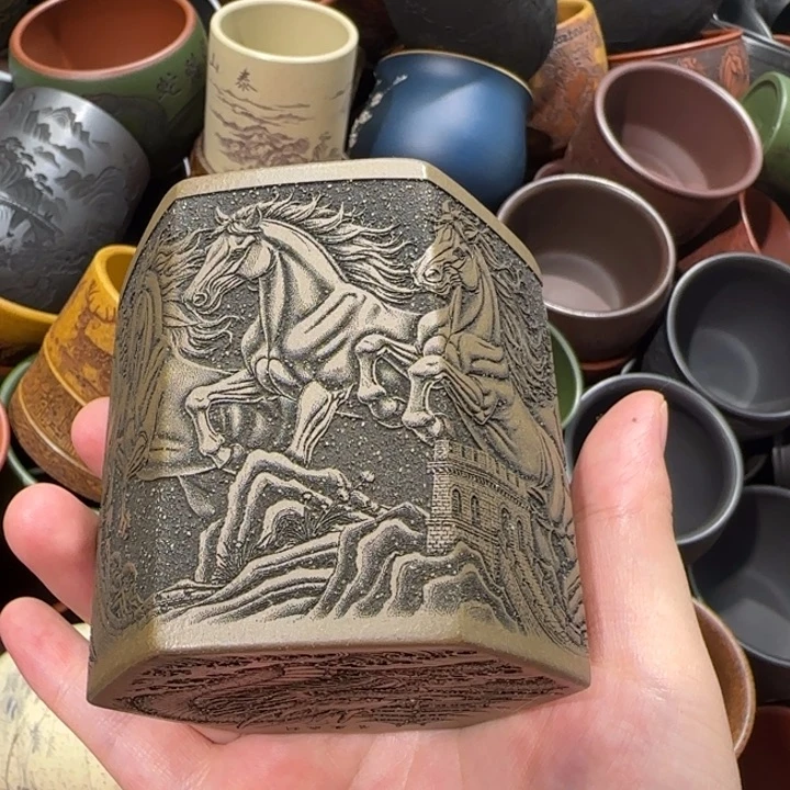 茶杯紫砂全手工紫砂