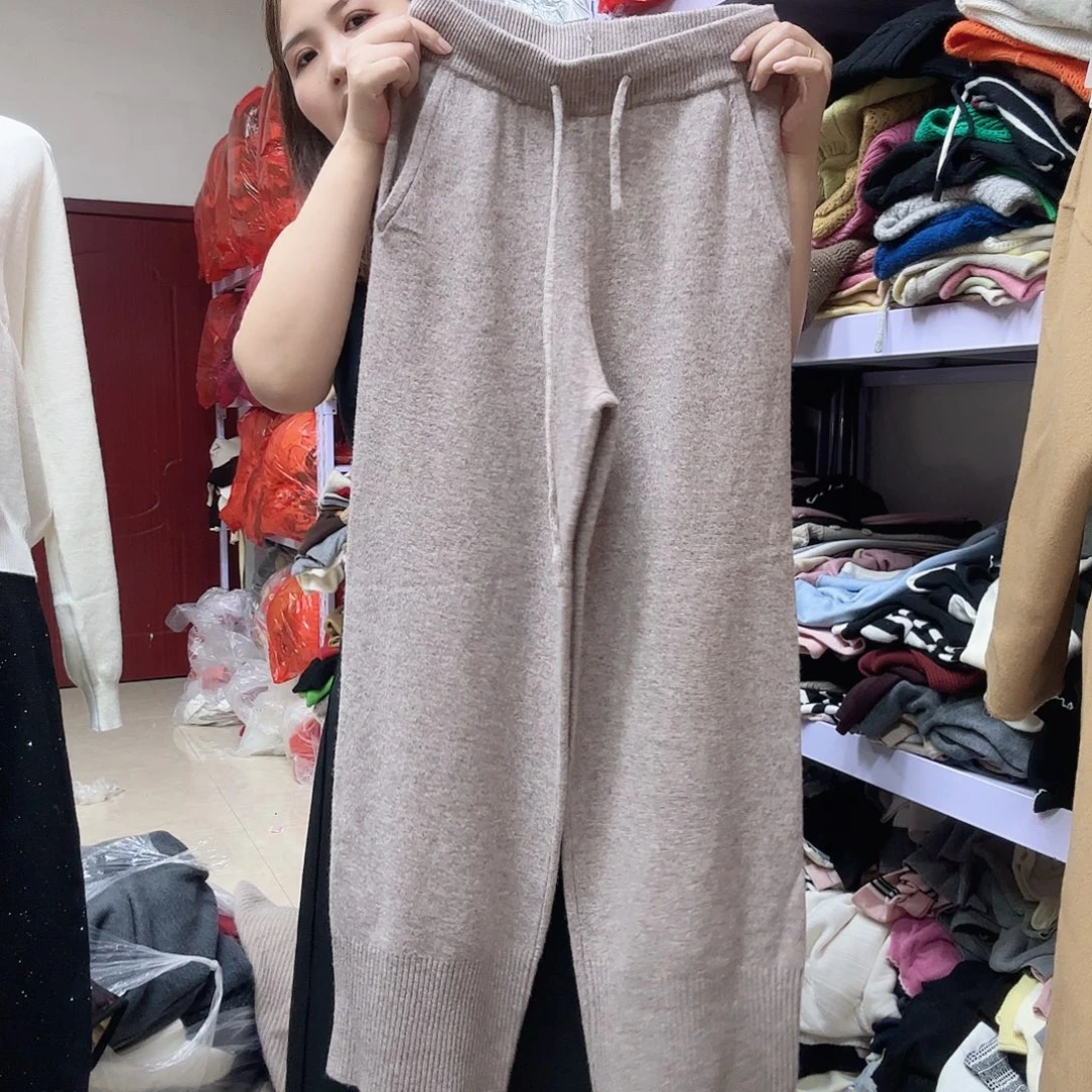 纯羊毛裤子裤长98