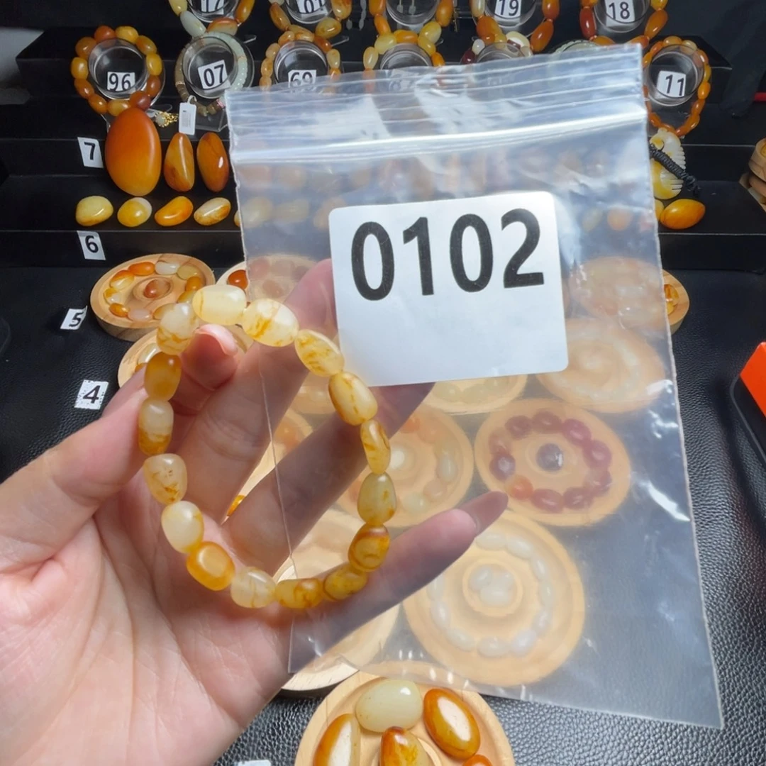 未镶嵌手串和田玉