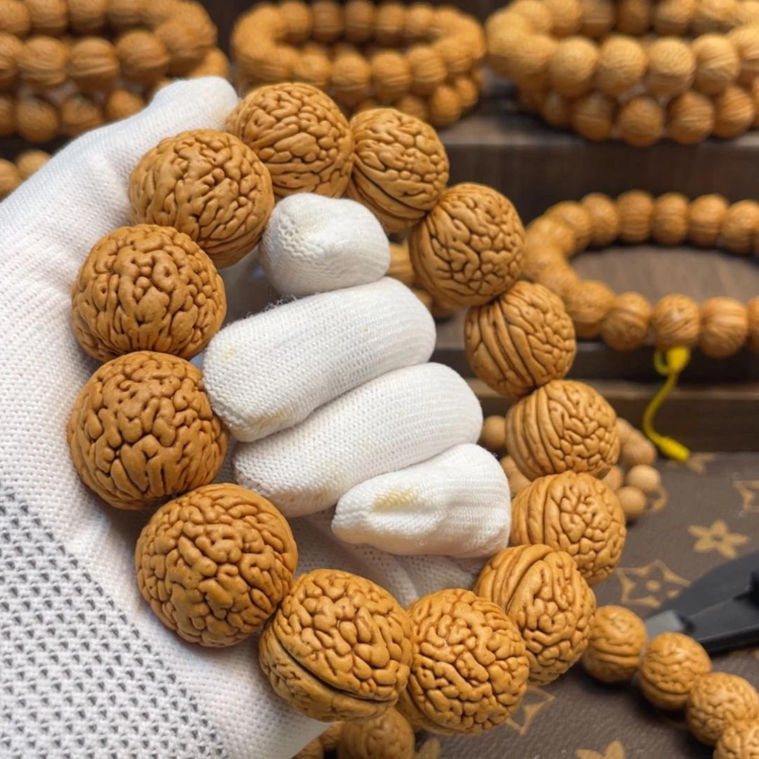 手串桃核侦*鲢巨龙18籽