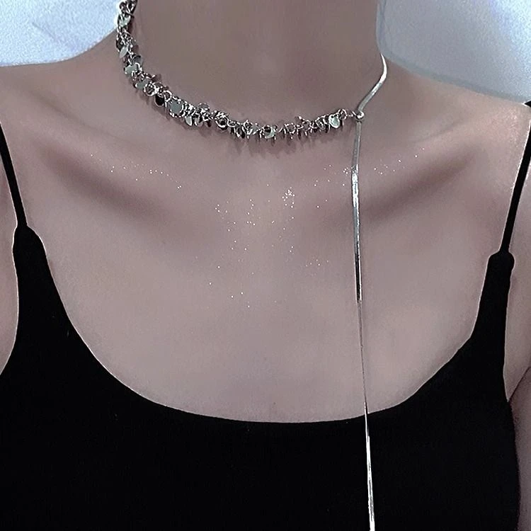 合金项链 高级感轻奢锁骨链XB4672