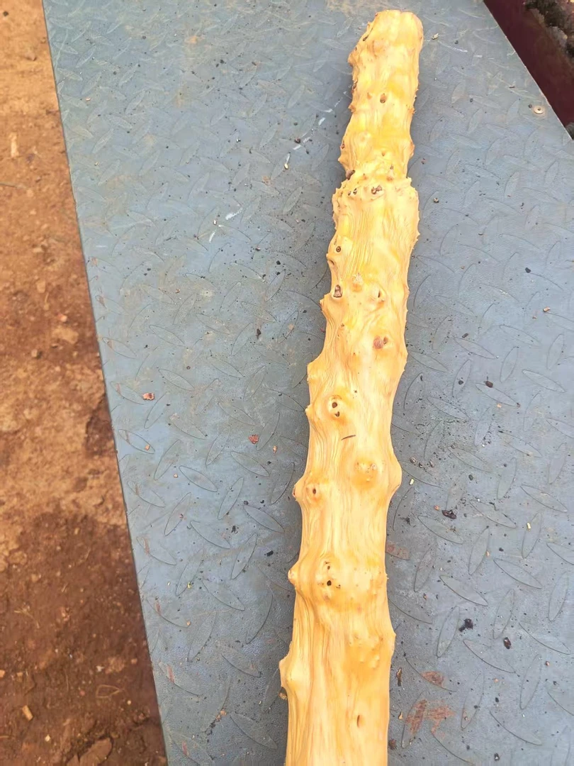 多功能对节木登山杖可作拐杖武术棍健身棍使用