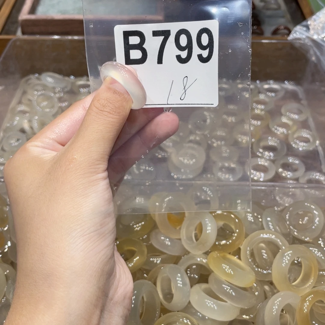 玛瑙/玉髓未镶嵌戒指799