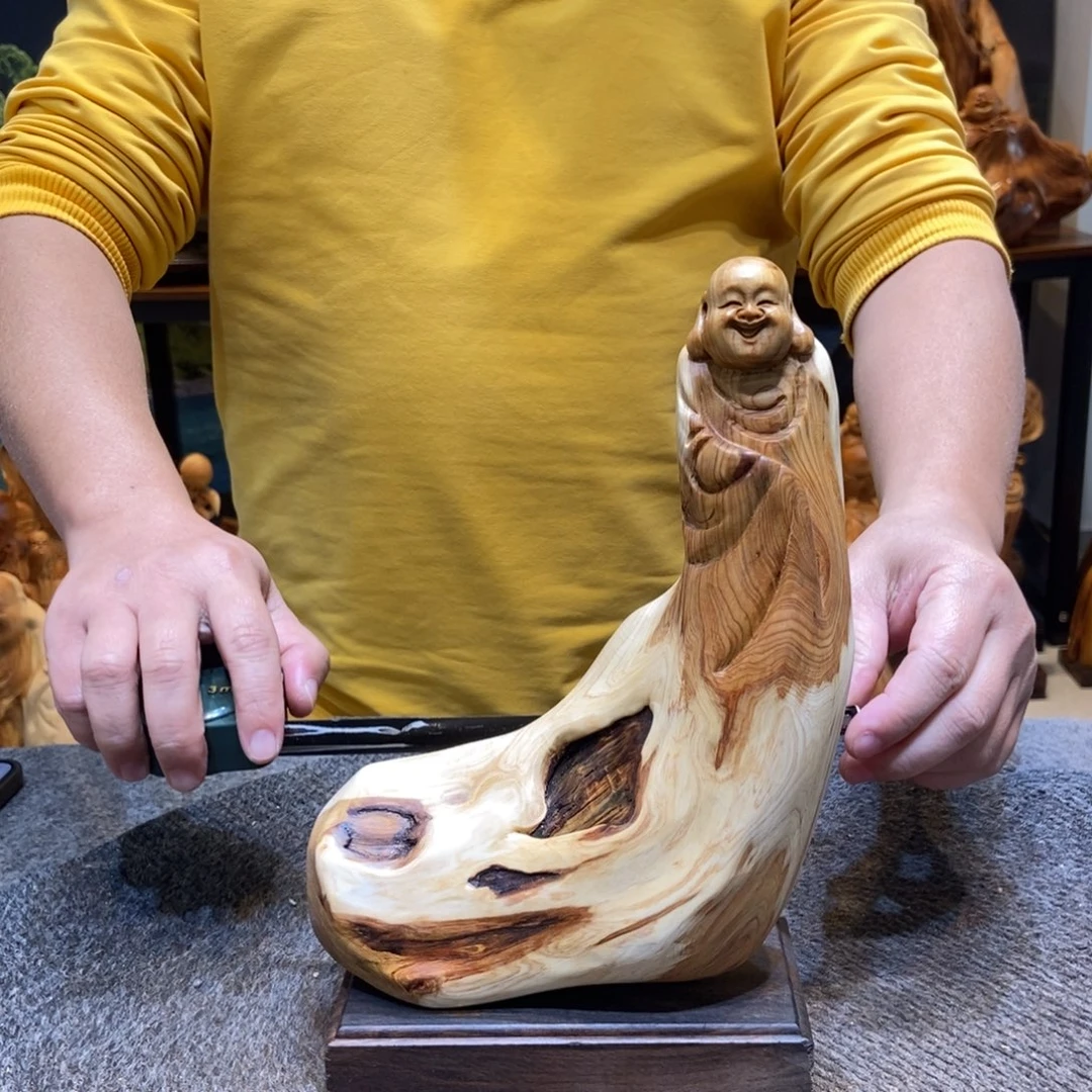 柏木（崖柏）太行崖柏根雕摆件