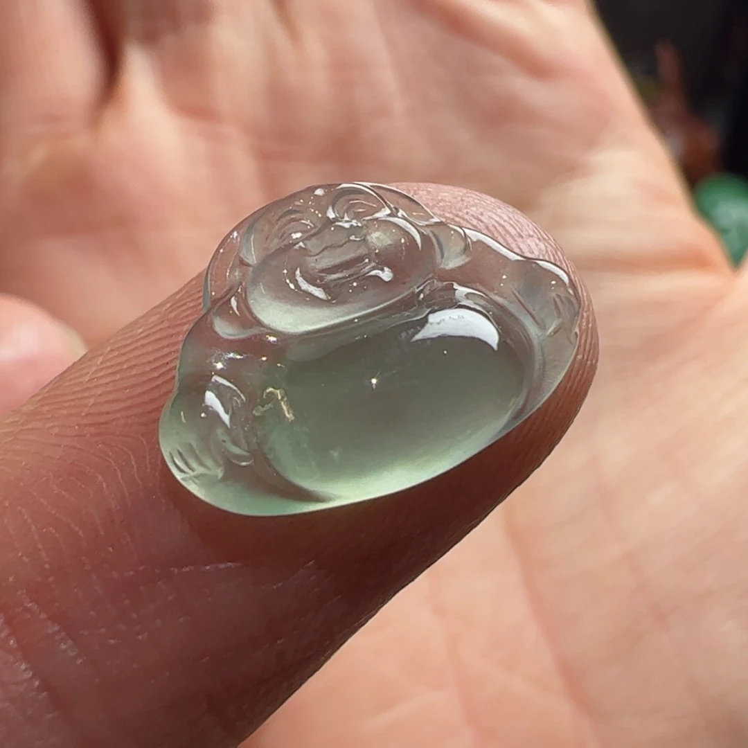 颈饰未镶嵌翡翠缅料天然翡翠A货