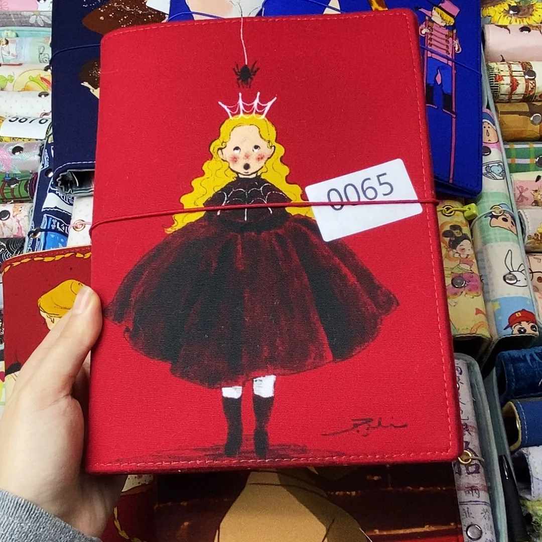 织绣A5活页不加纸0065