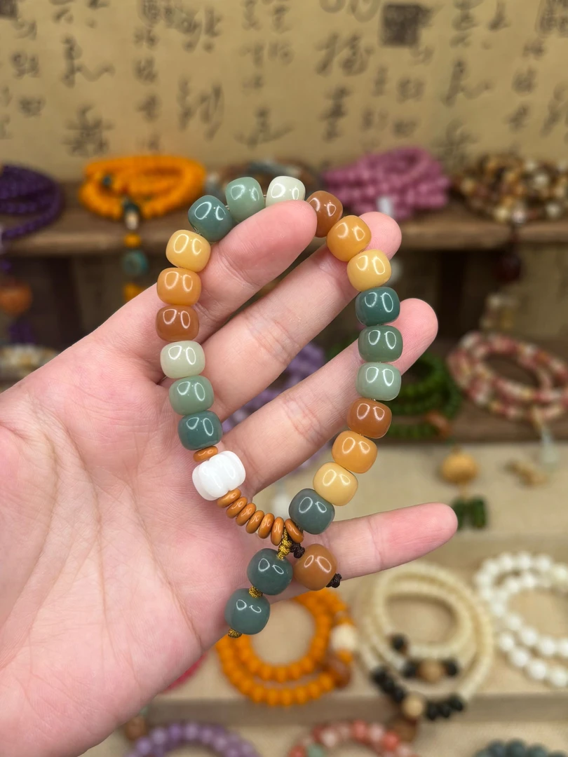 【敦煌单圈菩提】精品高抛料菩提单圈圈男女通戴 卡8