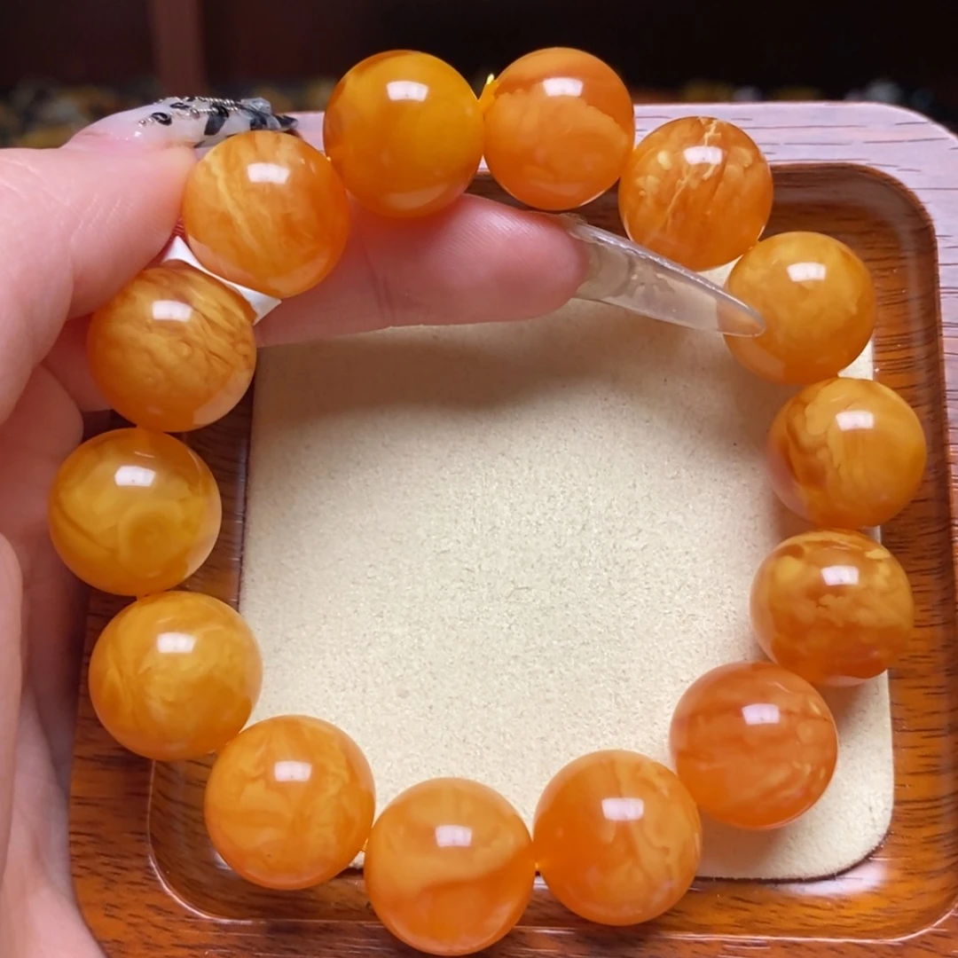 【闪购商品】蜜蜡手链未镶嵌手串