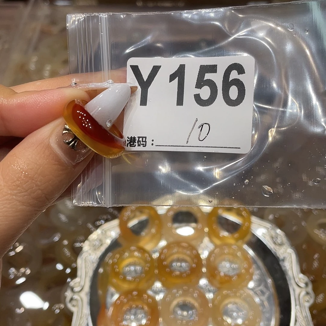 玛瑙/玉髓未镶嵌戒指156